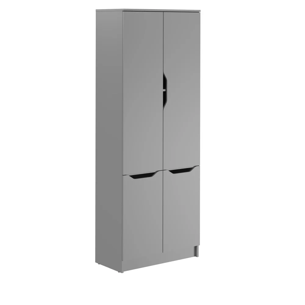 Шафа розпашна 4Д Лілу 80x40x210 см Сіра мишка MBS-1414 5